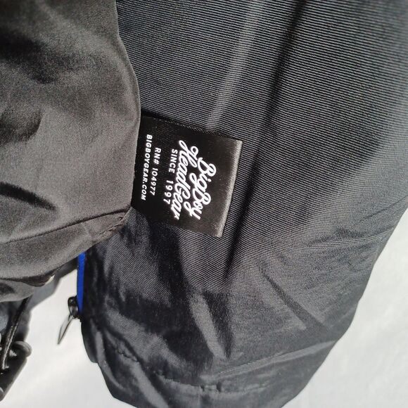 Zeta Phi Beta Jacket Mens 4XL Black Blue Embroidered Windbreaker Hooded Greek - Picture 15 of 16